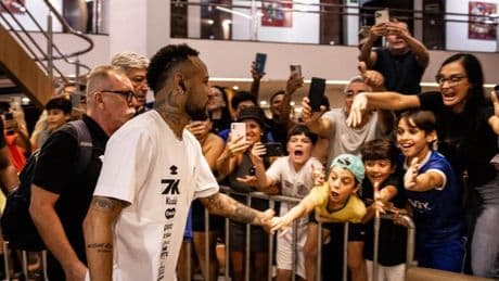 Cruel regreso de Neymar