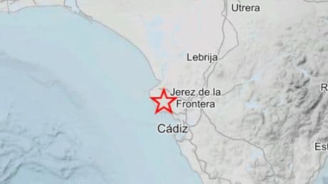 Registrado un terremoto de magnitud 3,4 en el área de Rota