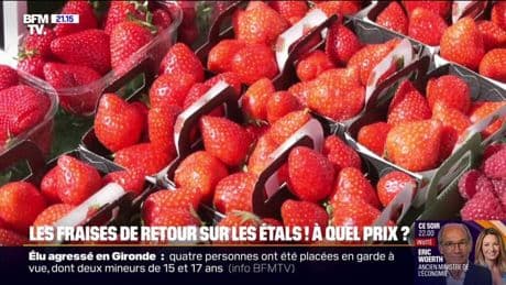 Sur les marchés, les fraises françaises et espagnoles se côtoient, mais leur prix différent considérablement