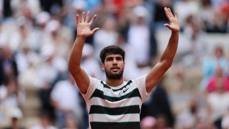 Roland Garros'da Carlos Alcaraz 2. tura yükseldi