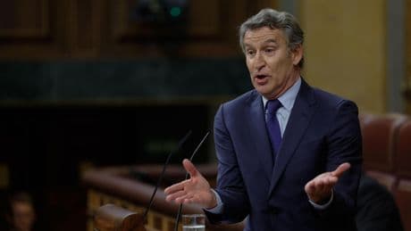 Feijoó reta a Bildu a acudir a la ofrenda a Miguel Ángel Blanco: "¿Dan lecciones de pacifismo? Pues vengan y pidan perdón"