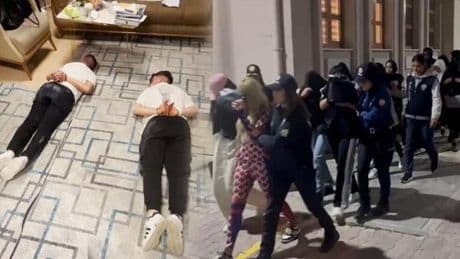 Konya'da 10 masaj salonuna 'Şah-Mat' operasyonu: 28 şüpheli yakalandı, 74 kadın kurtarıldı