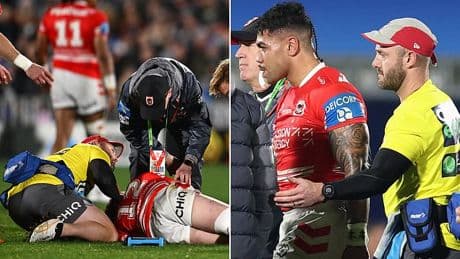 Dragons carnage as THREE players are rubbed out with head injuries in 30 minutes of chaos
