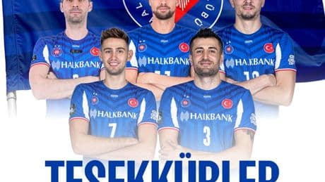 Halkbank Erkek Voleybol Takımı'nda 5 ayrılık!