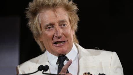 Rod Stewart ‘flabbergasted’ to receive lifetime achievement award from children