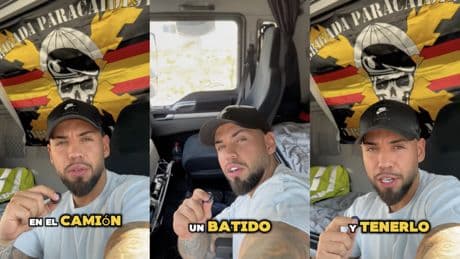 Un camionero explica cómo se organiza para comer sano en el camión: “Lo importante es no improvisar”