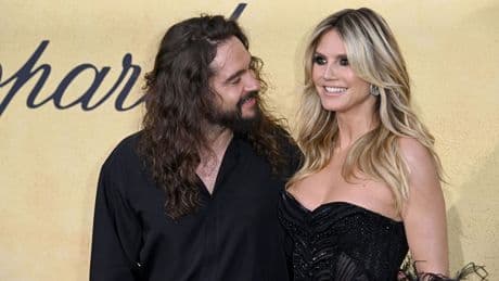 Leute: Heidi Klum und Tom Kaulitz verliebt am Strand