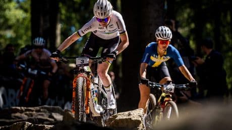 Opnieuw goede vrijdag Puck Pieterse: mountainbikester de snelste in shortrace Leogang