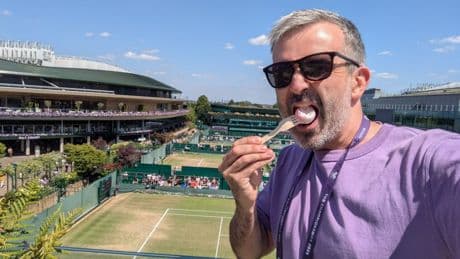 Trout and vegan cream – my day sampling Wimbledon’s ‘woke’ food offering