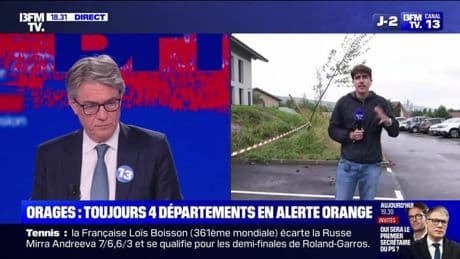 Story 6 : Orages, toujours quatre départements en alerte rouge - 04/06