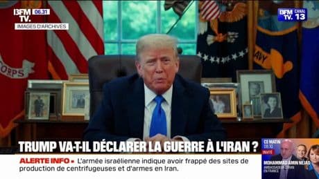 Israël-Iran: Donald Trump menace d'une intervention américaine dans le conflit et exhorte l'Iran à une "capitulation sans condition"