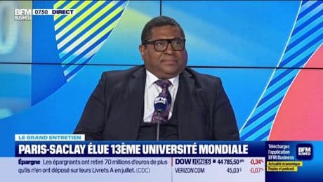 "On a des étudiants qui viennent du monde entier, c'est ce qui fait la vraie richesse de cette université", déclare Camille Galap, président de Paris-Saclay
