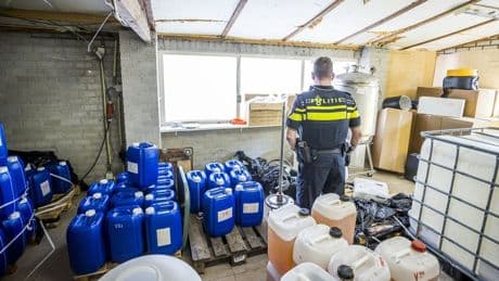 Nederland koploper in Europa op het gebied van drugsproductie