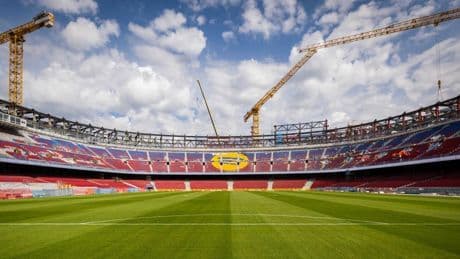 Nuevas fotos de los avances en la construcción del Spotify Camp Nou