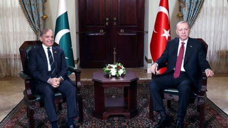 Cumhurbaşkanı Erdoğan'dan Pakistan Başbakanı Şerif'le görüşmesine ilişkin paylaşım