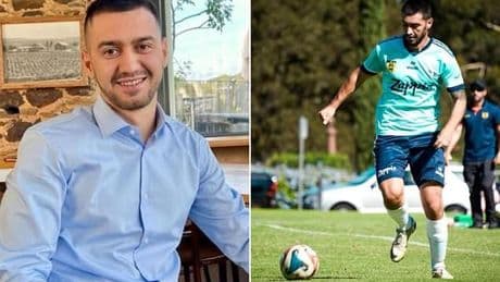Pictured: Popular soccer player who fell eight storeys to his death from Adelaide rooftop bar in the middle of the day