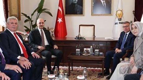 TBMM Başkanı Kurtulmuş, AK Parti Grup Başkanı Güler'i ziyaret etti