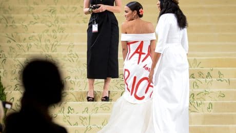 AOC's on the hook for $2,983.28 after the House Ethics panel closed its probe into her Met Gala appearance