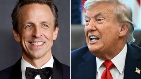 Trump loses it over ‘sick rumor’ that NBC extended ‘insecure child’ Seth Meyers’ contract — which happened last year
