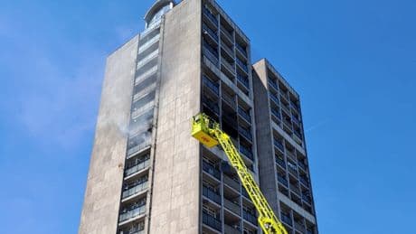 More than 70 firefighters tackle blaze at London block of flats