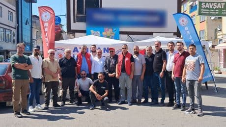 Şavşat'ta belediye işçilerinin direnişi 7'nci gününde sürüyor