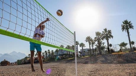Erciyes'te plaj voleybolu turnuvası başladı