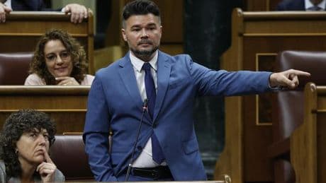 Rufián ve "tocado" a Sánchez y pide al resto de socios "aprovechar" el tiempo que queda para "avanzar" en medidas sociales