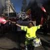 Protests hit France as new PM takes office