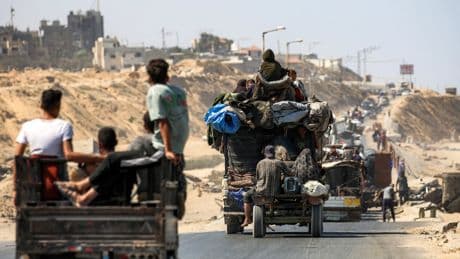 Where will Gaza City residents evacuate to? Maps show that safe areas are shrinking as Israel expands its offensive