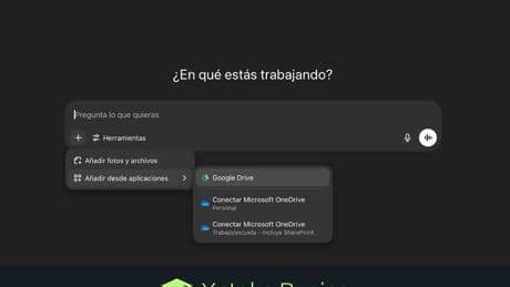 Cómo conectar Google Drive u OneDrive a ChatGPT para subir archivos de la nube y preguntarle a la IA sobre ellos