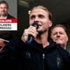 Een standbeeld voor Alexander Büttner op de Korenmarkt