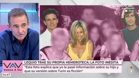 Lecquio muestra una foto del año 1996 y asegura que Carlo Costanzia sabía de su relación con Mar Flores
