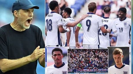 Furious Thomas Tuchel blasts his players' 'attitude and body language' in scathing verdict of England's dismal 1-0 win over Andorra... before sending clear message to booing fans