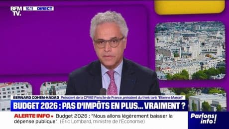Bernard Cohen-Hadad (président de la CPME): "On cherche 40 milliards, on ne sait pas où on va les trouver"