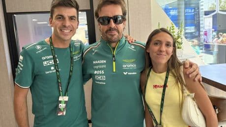 El atleta olímpico Yago Rojo cumple su sueño de conocer a Fernando Alonso: &quot;Había imaginado tantas veces este momento...&quot;