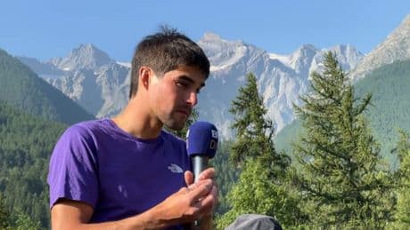 Ascension du Mont-Blanc: le Briançonnais Benjamin Védrines signe un record mondial