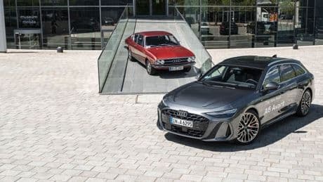 Nueve generaciones: el Audi A6 se encuentra con sus antecesores