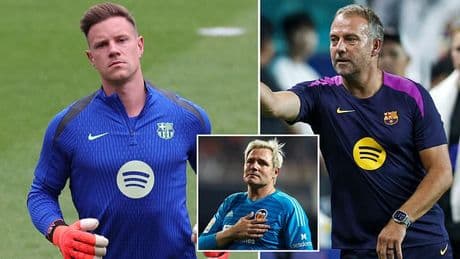 LaLiga legend calls out Marc-Andre ter Stegen after goalkeeper was stripped of Barcelona captaincy as he says 'his behaviour has left a lot to be desired'