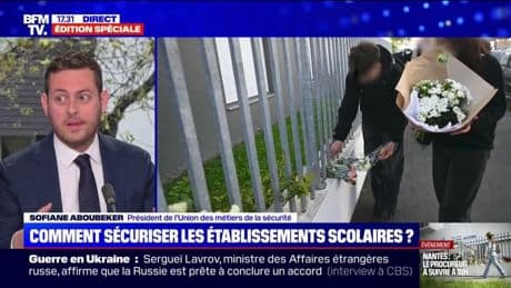 Portiques à l'école: "C'est un investissement massif", explique Sofiane Aboubeker, président de l’Association des métiers de la sécurité