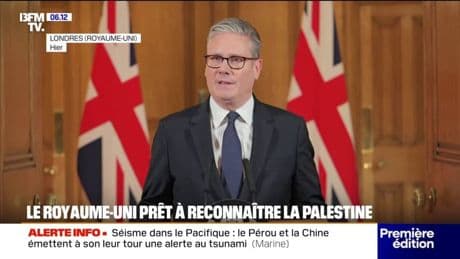 Keir Starmer annonce que le Royaume-Uni reconnaîtra l'État de Palestine en septembre, sauf si Israël prend certains engagements