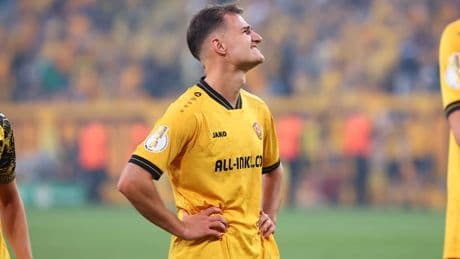 Nach bitterem Pokal-Aus - Dynamo stärkt Pechvogel Lemmer den Rücken