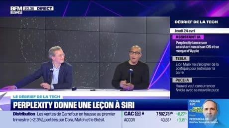 Perplexity donne une leçon à Siri - 24/04