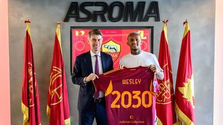 Roma, Wesley França'yı renklerine bağladığını açıkladı