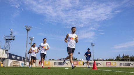 El Valencia vuelve al trabajo con todos los disponibles y doble sesión