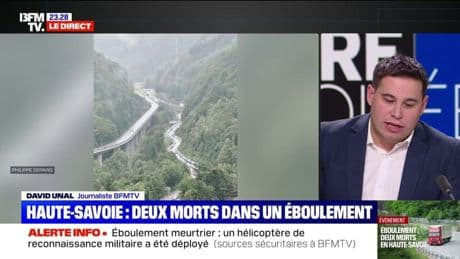 Éboulement meurtrier en Haute-Savoie: la circulation a été rétablie dans les deux sens