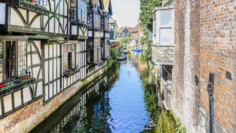 UK's very own 'little Venice' with clear waterways perfect for sunny summer days