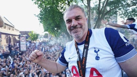 Ange Postecoglou fears he could be ‘killed off’ at Tottenham despite winning club’s first trophy in 17 years