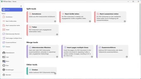 PDFsam (PDF Split and Merge)