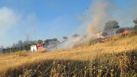 El investigado por el incendio del puente Real de Badajoz dice que tiró una colilla, pero que no tenía intención de provocar un fuego