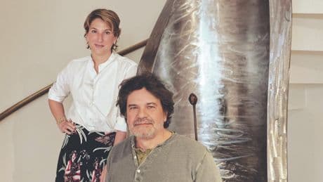 Les collectionneurs Raphaëlla et Alessandro Pron apportent une touche italienne dans leur nouvelle galerie parisienne